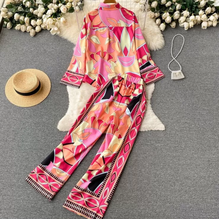 Co-Ords | Summer Co-Ords^Alamode By Akanksha Alia Abstract Coord Set