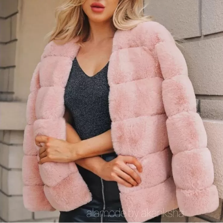 Jackets And Coats | Jackets^Alamode By Akanksha Carrie Bradshaw Luxury - Faux Fur Jackets