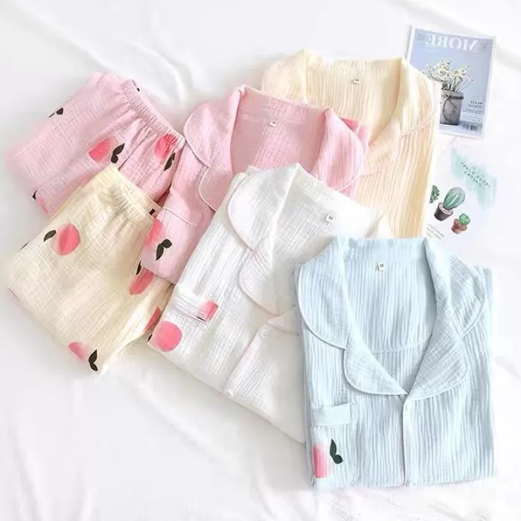 Summer Night Suits^Alamode By Akanksha Cherry Cotton Nightset