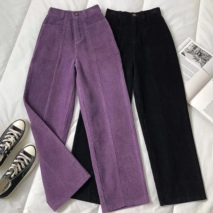 Corduroy Pants | Pants^Alamode By Akanksha Coco Corduroy Pants