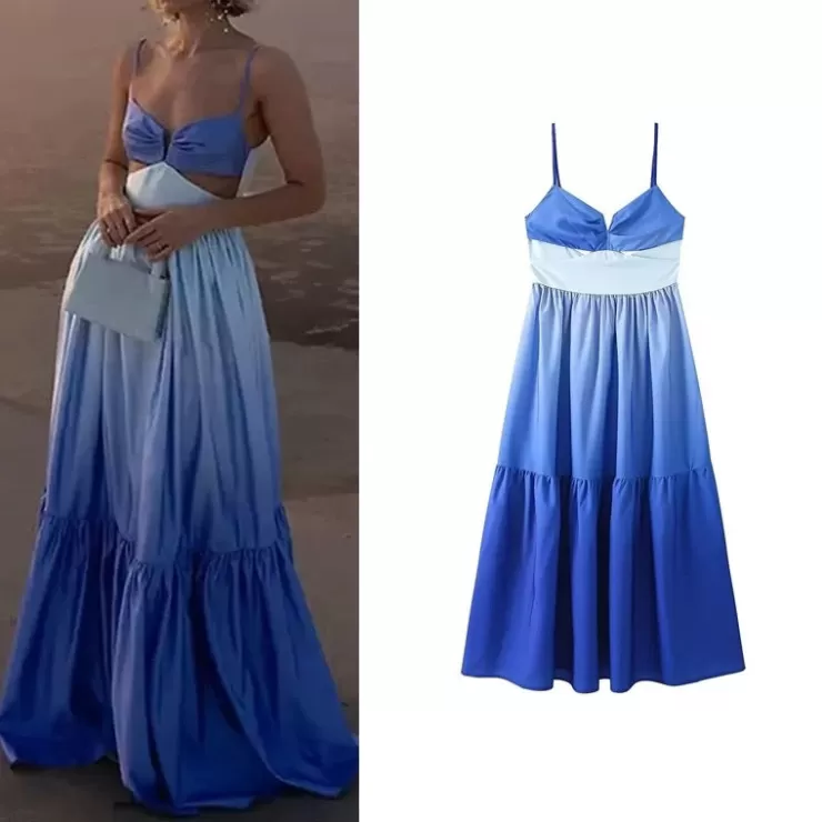 Summer Dresses | Midi Dresses^Alamode By Akanksha Cuba Vintage Summer Midi Dress