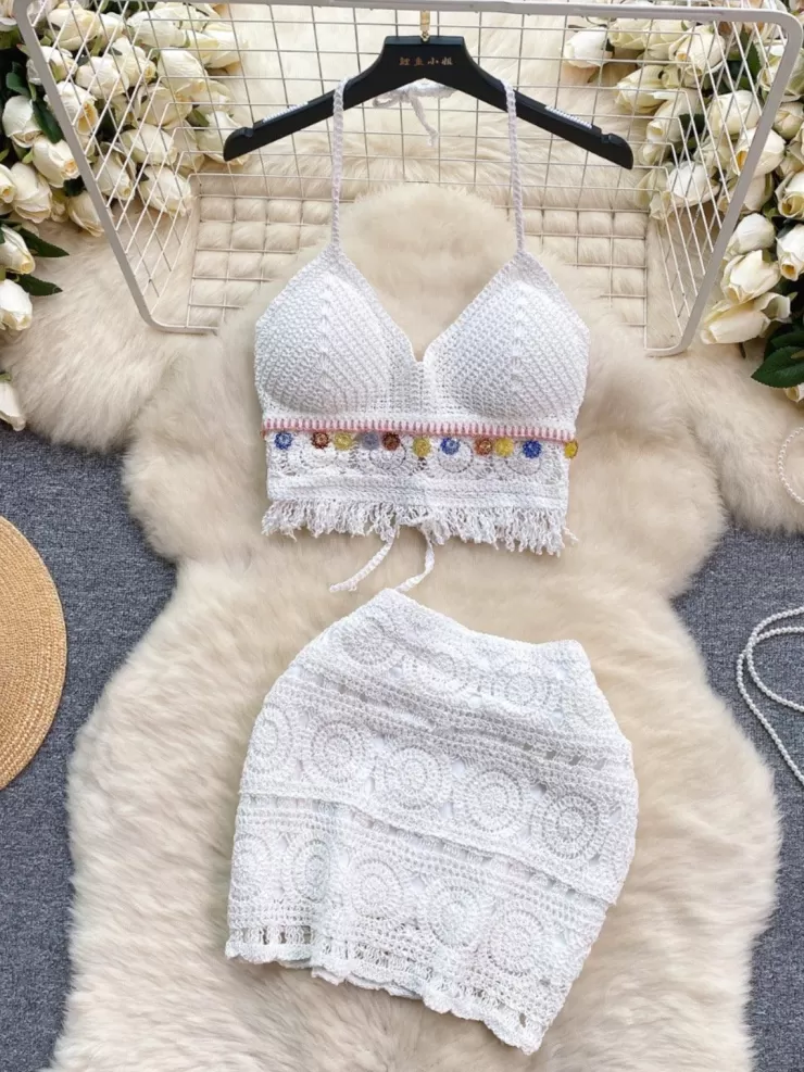Co-Ords | Summer Co-Ords^Alamode By Akanksha Debbie 2 Piece Coord Set - Resortwear Set