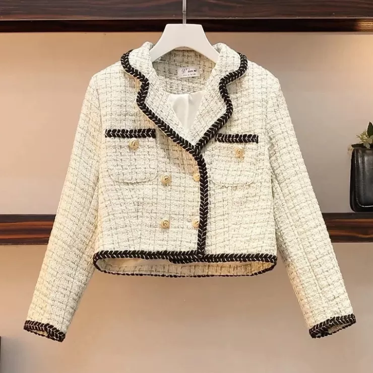 Winter Wear | Skirts^Alamode By Akanksha Dorotha Luxe Tweed 2 Pc Set - Set Of Jacket And Skirt