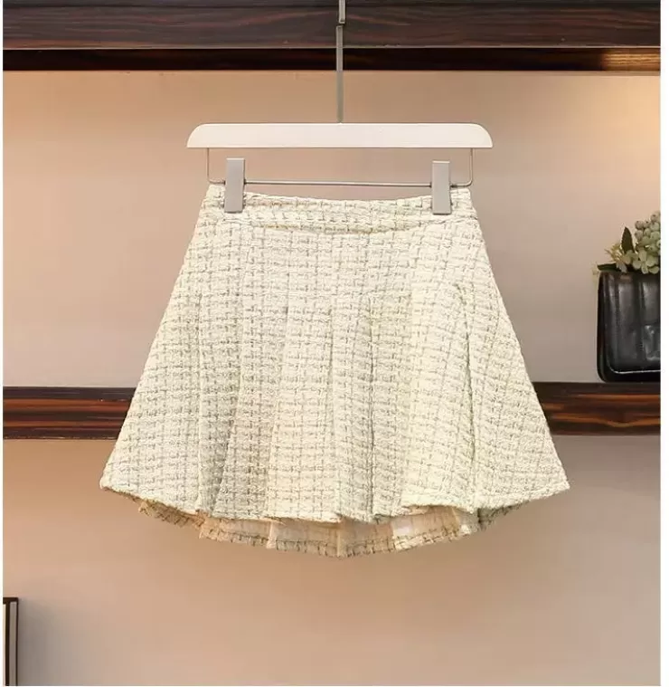 Winter Wear | Skirts^Alamode By Akanksha Dorotha Luxe Tweed 2 Pc Set - Set Of Jacket And Skirt