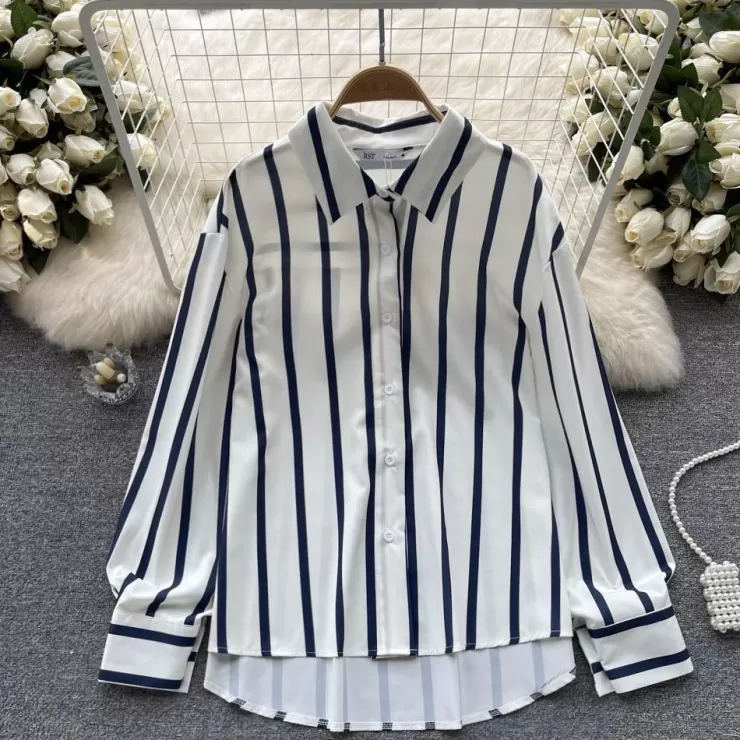 Blouses | Shirts^Alamode By Akanksha Estelle Striped Shirt