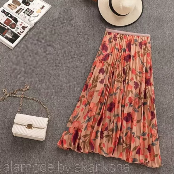 Long Skirts | Skirts^Alamode By Akanksha Floral Glam Skirt