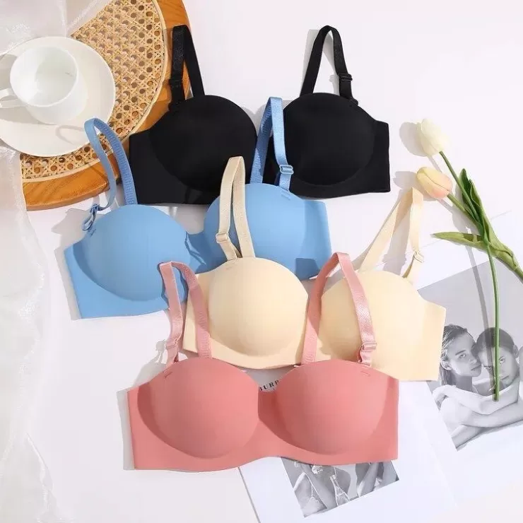 Bralettes^Alamode By Akanksha Hodor Seamless Pushup Bralettes