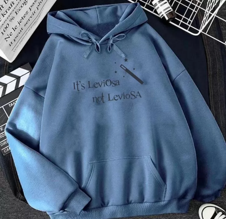 Winter Wear | Jackets And Coats^Alamode By Akanksha It’s Leviosa Sweatshirt Blue