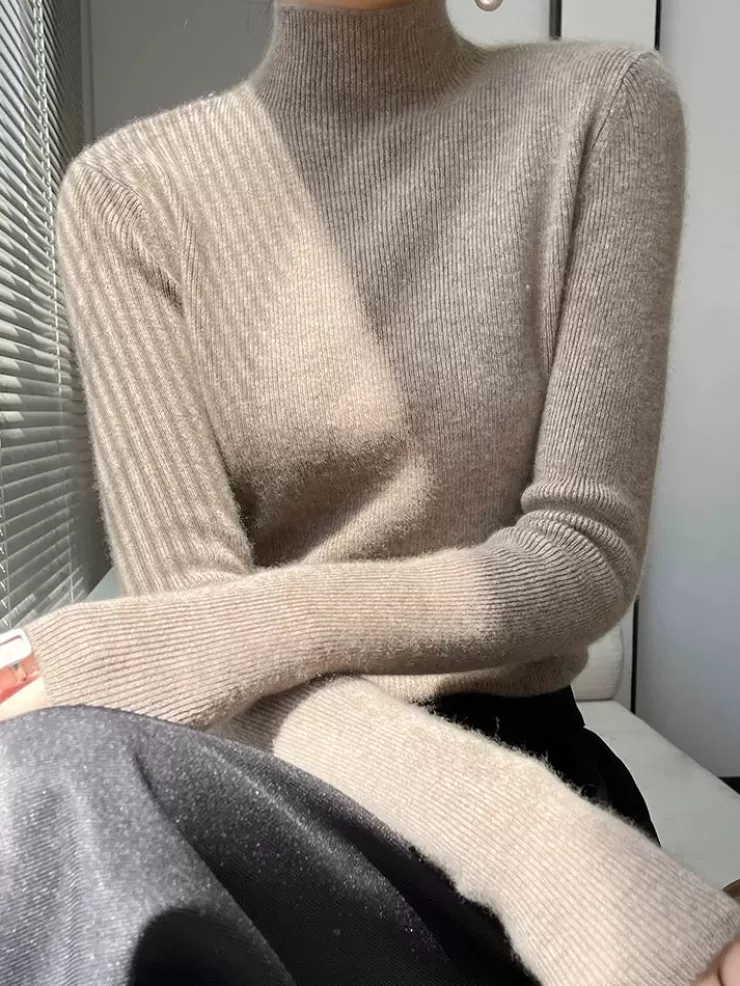 Turtleneck Tops | Sweaters^Alamode By Akanksha Jenny Premium Turtleneck Sweater