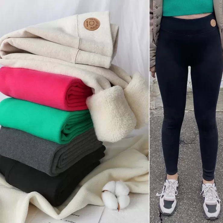 Pants | Winter Wear^Alamode By Akanksha Jenny Slimming Premium Fleece Leggings