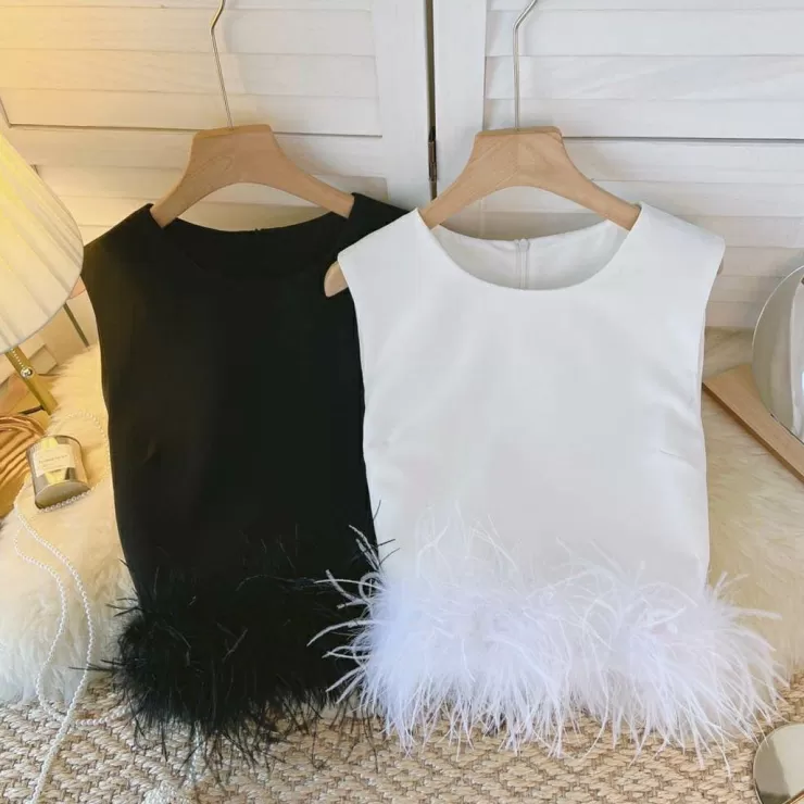 White Tops | Black Tops^Alamode By Akanksha Jerry Formal Blouse