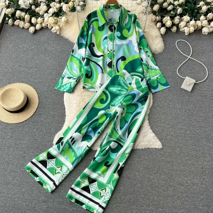 Co-Ords | Summer Co-Ords^Alamode By Akanksha Kamara Abstract Coord Set