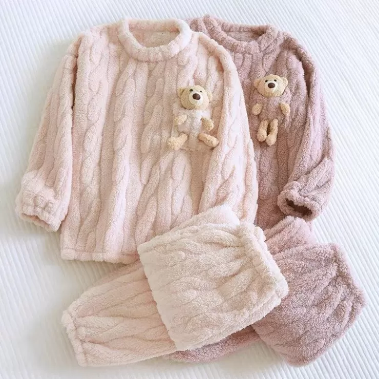 Winter Night Suits | Winter Wear^Alamode By Akanksha Katie Fleece Nightsuits