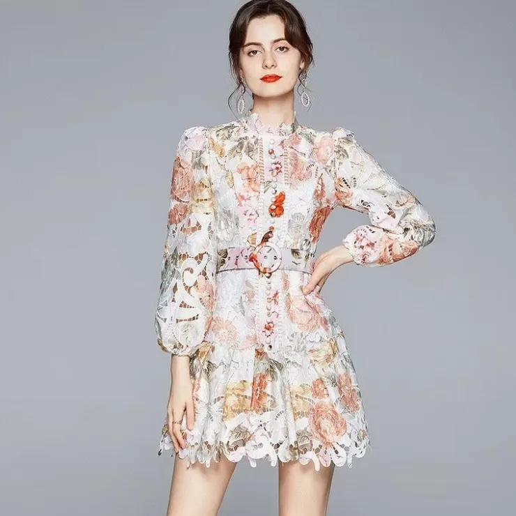 Winter Dresses | Knee Length Dresses^Alamode By Akanksha Klara Vintage Luxe Dress