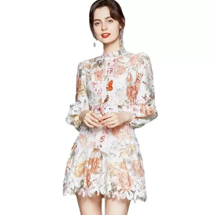 Winter Dresses | Knee Length Dresses^Alamode By Akanksha Klara Vintage Luxe Dress