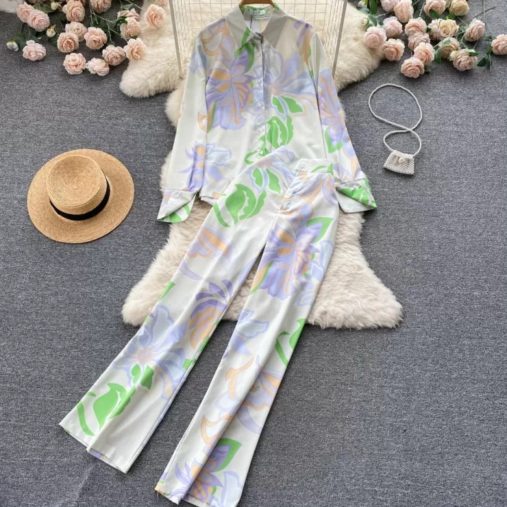 Co-Ords | Summer Co-Ords^Alamode By Akanksha Leister Abstract Coord Set