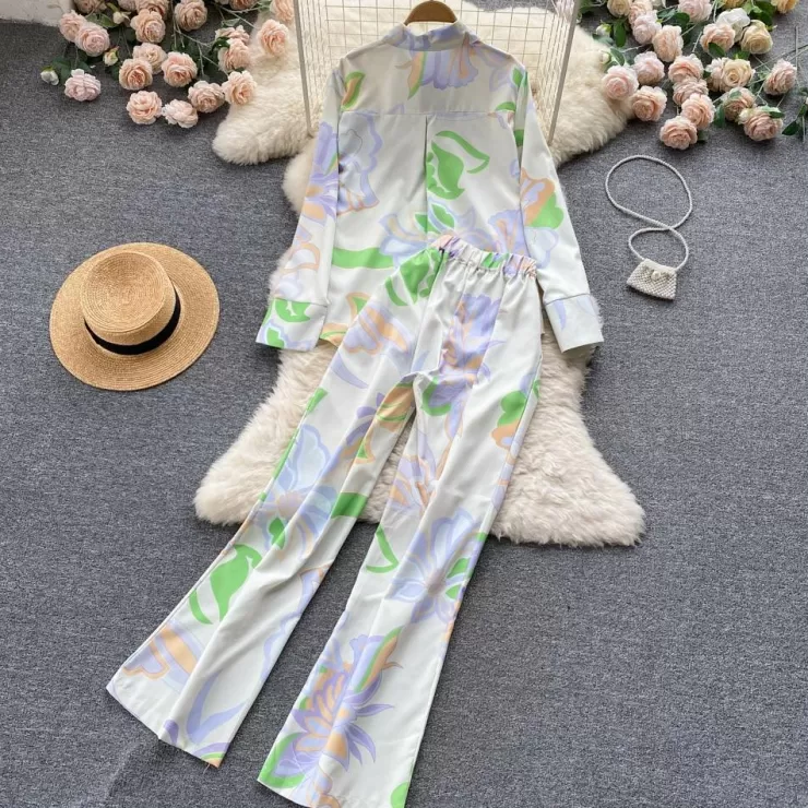 Co-Ords | Summer Co-Ords^Alamode By Akanksha Leister Abstract Coord Set