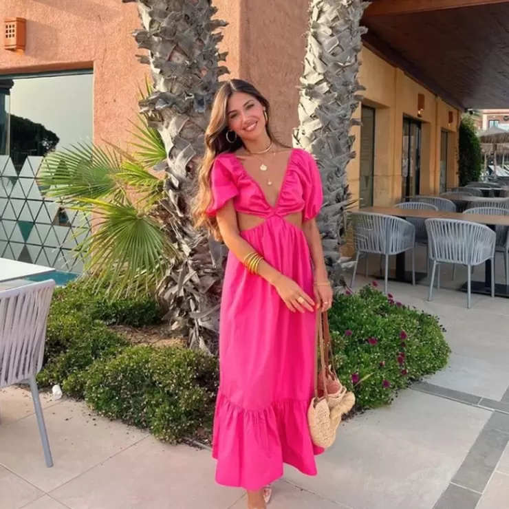 Pink Dresses^Alamode By Akanksha Lisbon Holiday Dress