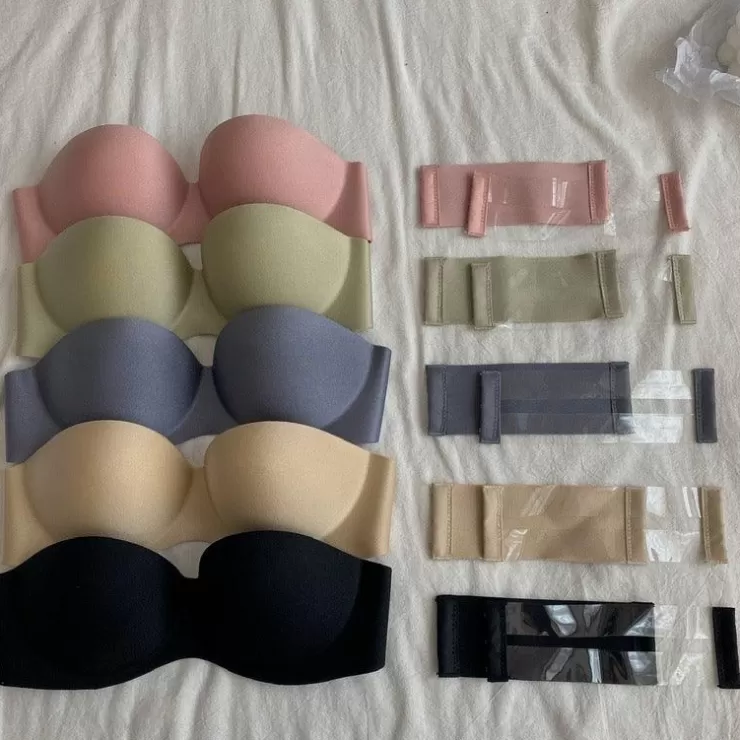 Bralettes^Alamode By Akanksha Lizzy Strapless Seamless Bralettes - Wardrobe Essentials