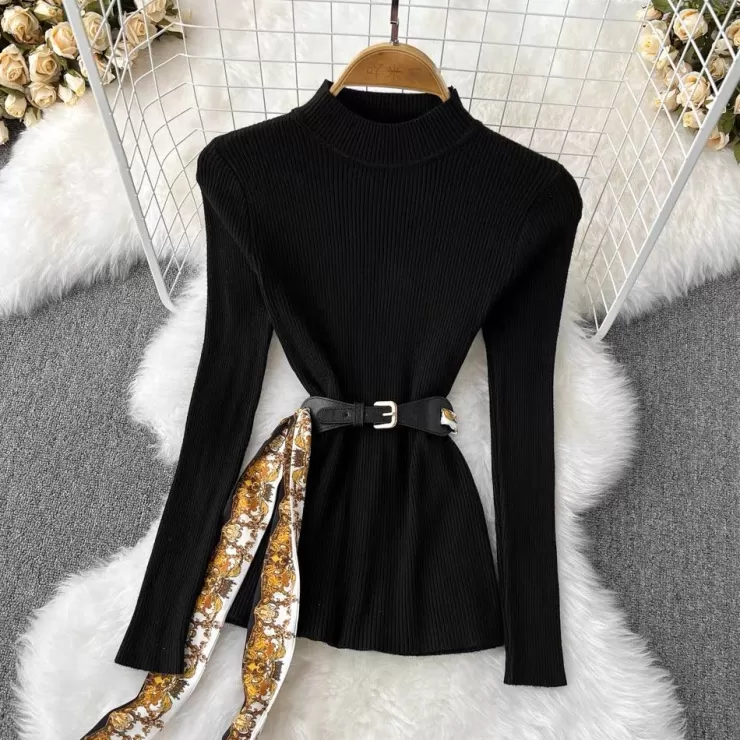 Knitted Co-Ord Set | Skirt Co-Ord Sets For Women^Alamode By Akanksha Madine Vintage Coord Set With Belt