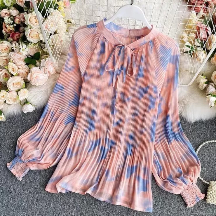 Blouses^Alamode By Akanksha Nicholas Tie And Dye Blouse