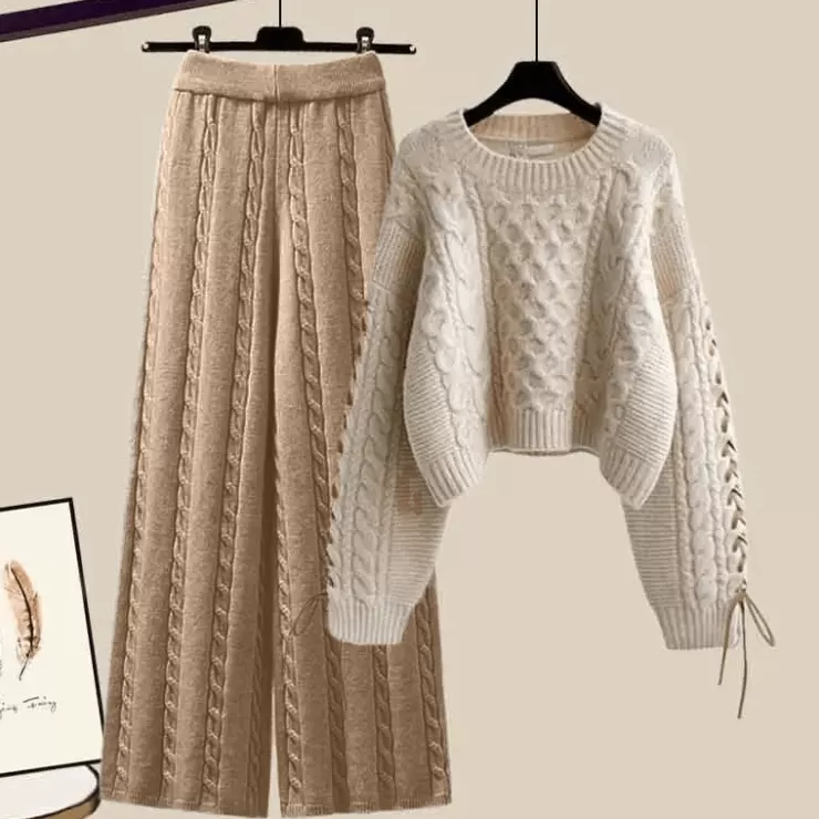 Co-Ords | Winter Wear^Alamode By Akanksha Noah Knitted Winter Co-ord