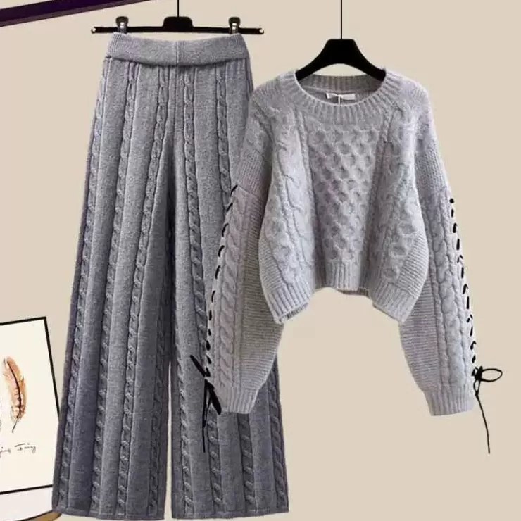 Co-Ords | Winter Wear^Alamode By Akanksha Noah Knitted Winter Co-ord