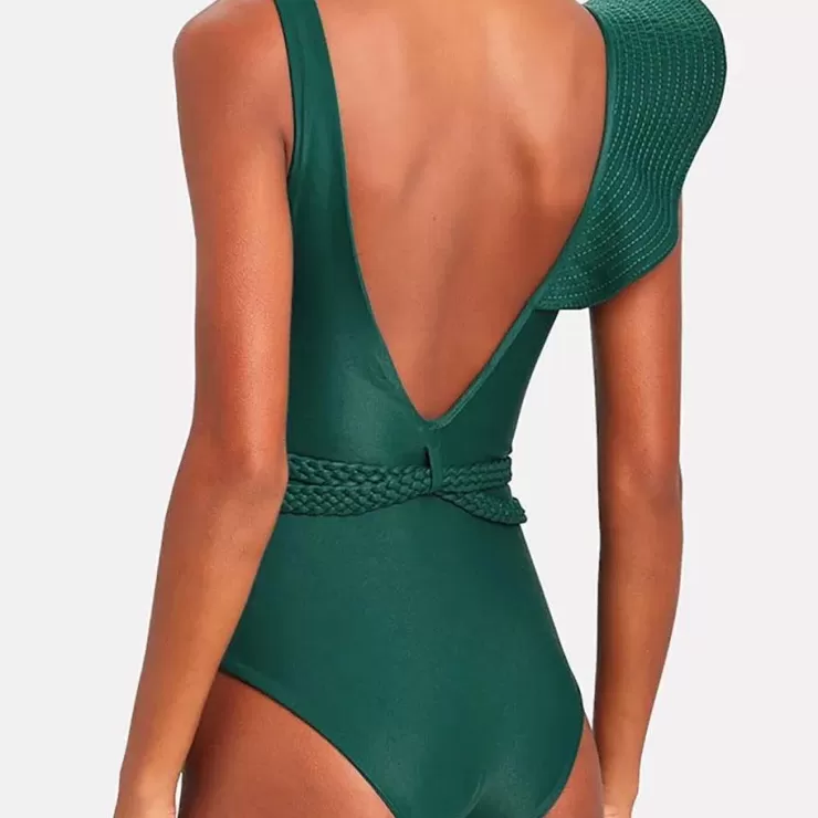 One Piece Swimsuits^Alamode By Akanksha Oh Heaven Statement Swimsuit