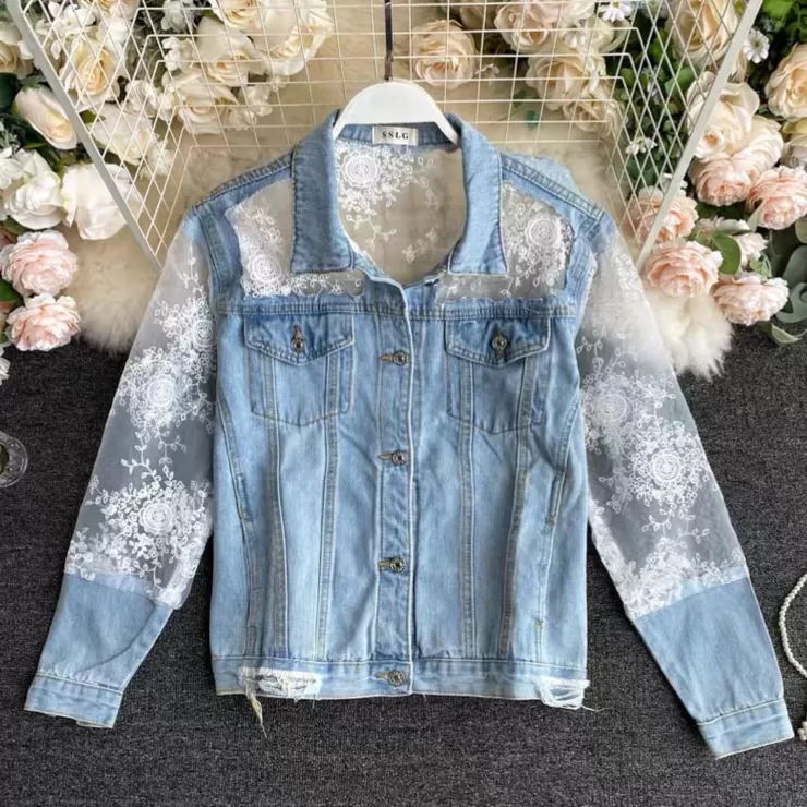 Winter Wear | Jackets And Coats^Alamode By Akanksha Patchwork Denim Jacket