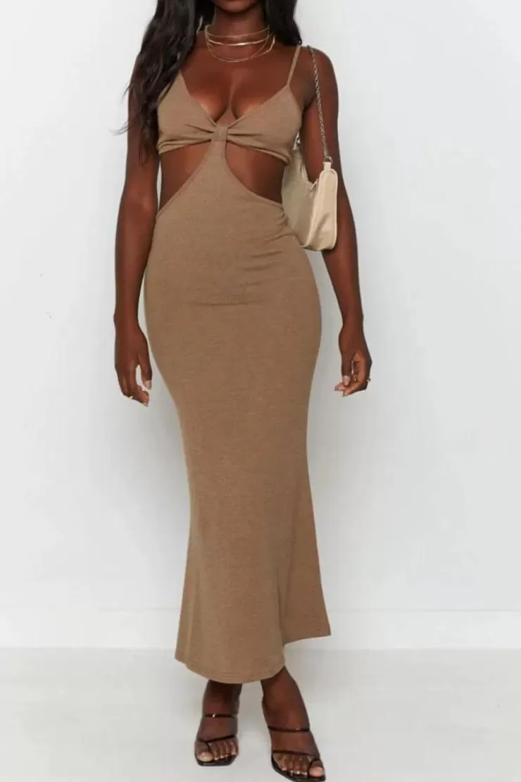 Summer Dresses | Brown Dresses^Alamode By Akanksha Reya Bodycon Holiday Dress In Brown