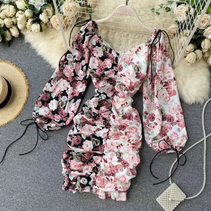 Summer Dresses | Mini Dresses^Alamode By Akanksha Rosito Floral Dress