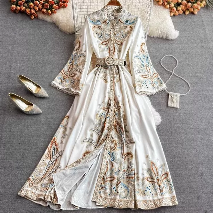Maxi Dresses | Midi Dresses^Alamode By Akanksha Rubeya Vintage Statement Maxi Dress