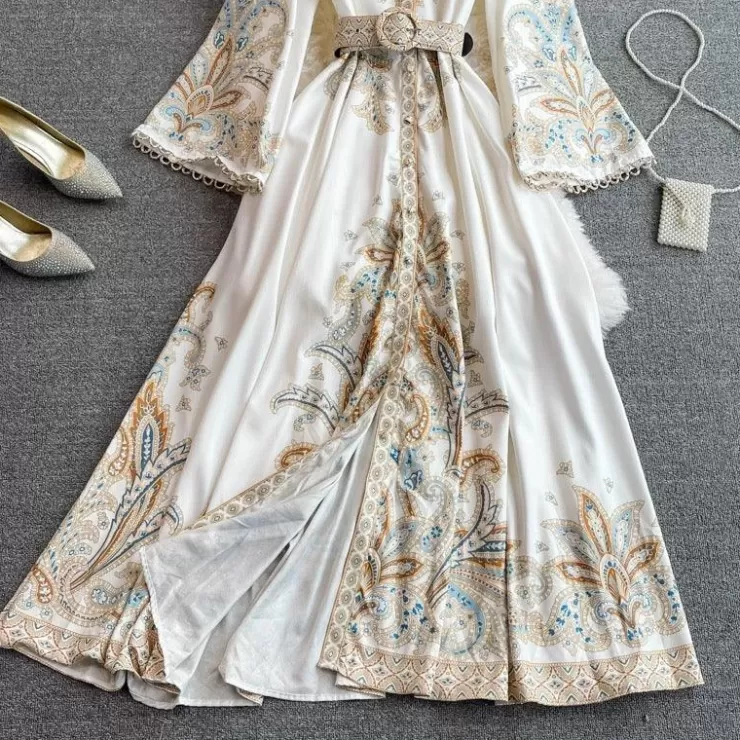 Maxi Dresses | Midi Dresses^Alamode By Akanksha Rubeya Vintage Statement Maxi Dress