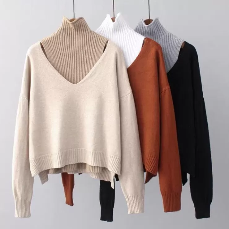 Winter Tops | Turtleneck Tops^Alamode By Akanksha Selestia Statement Pullovers