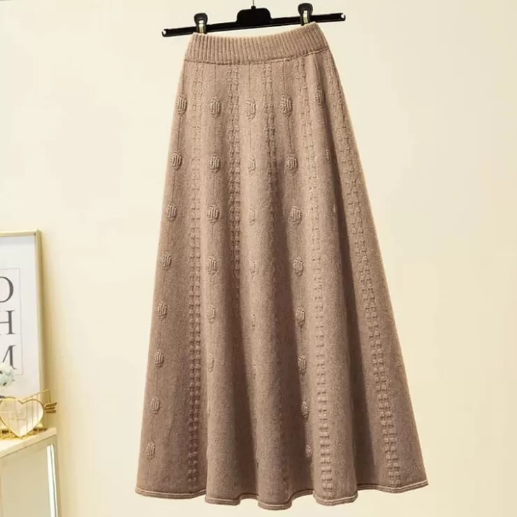 Winter Wear | Skirts^Alamode By Akanksha Semeah Statement Woolen Pleated Skirt