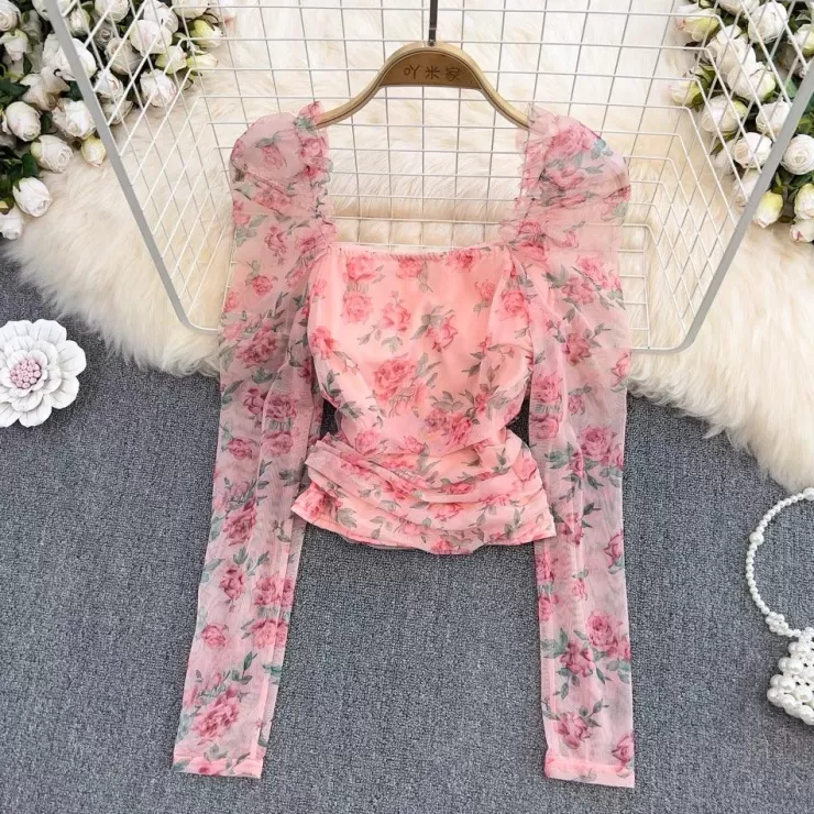 Blouses^Alamode By Akanksha Serene Floral Blouse