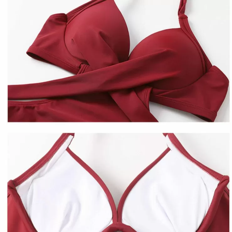 3 Piece Swimsuits | One Piece Swimsuits^Alamode By Akanksha Sinner 3 Piece Swimsuit