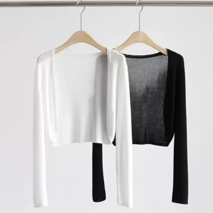 Winter Wear | White Tops^Alamode By Akanksha Sotsel Statement Summer Shrugs