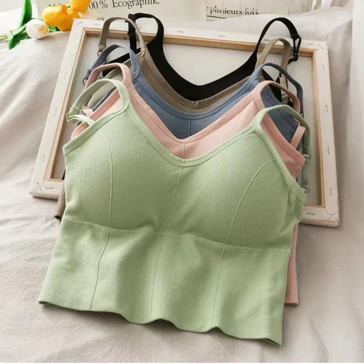 Bralettes^Alamode By Akanksha Terry Summer Cami Tops