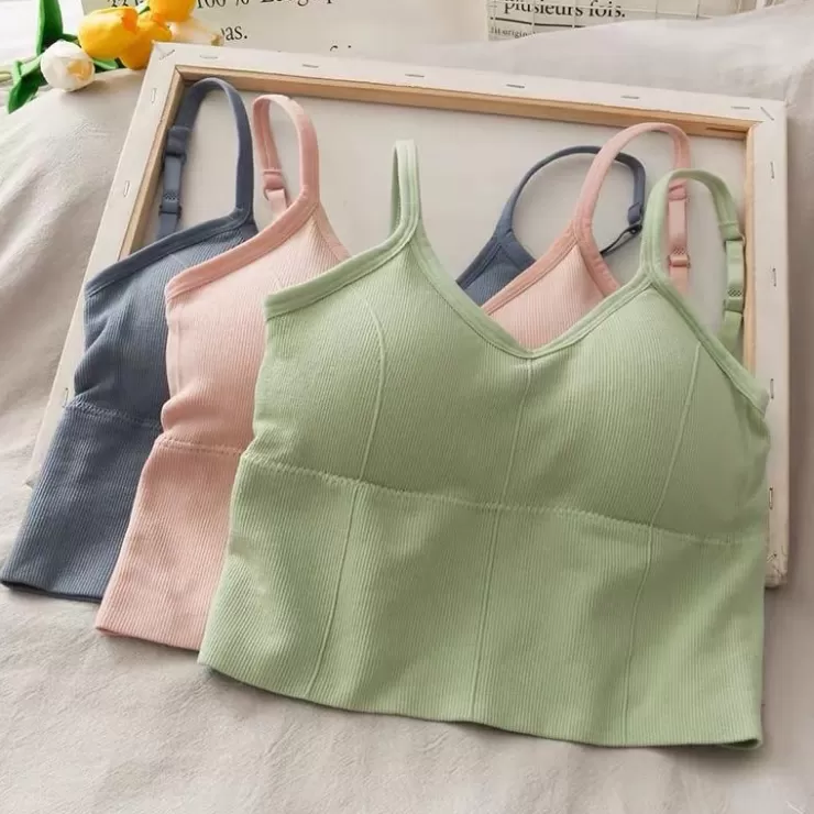 Bralettes^Alamode By Akanksha Terry Summer Cami Tops