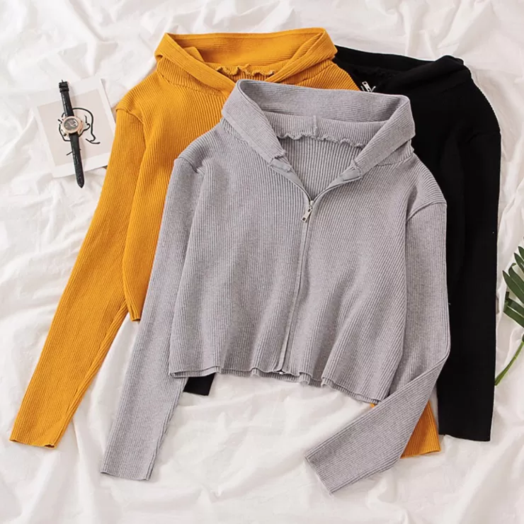 Winter Wear | Hoodies^Alamode By Akanksha Tolio Cropped Hoodie