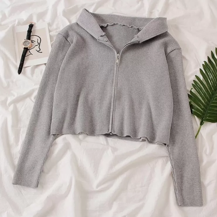 Winter Wear | Hoodies^Alamode By Akanksha Tolio Cropped Hoodie