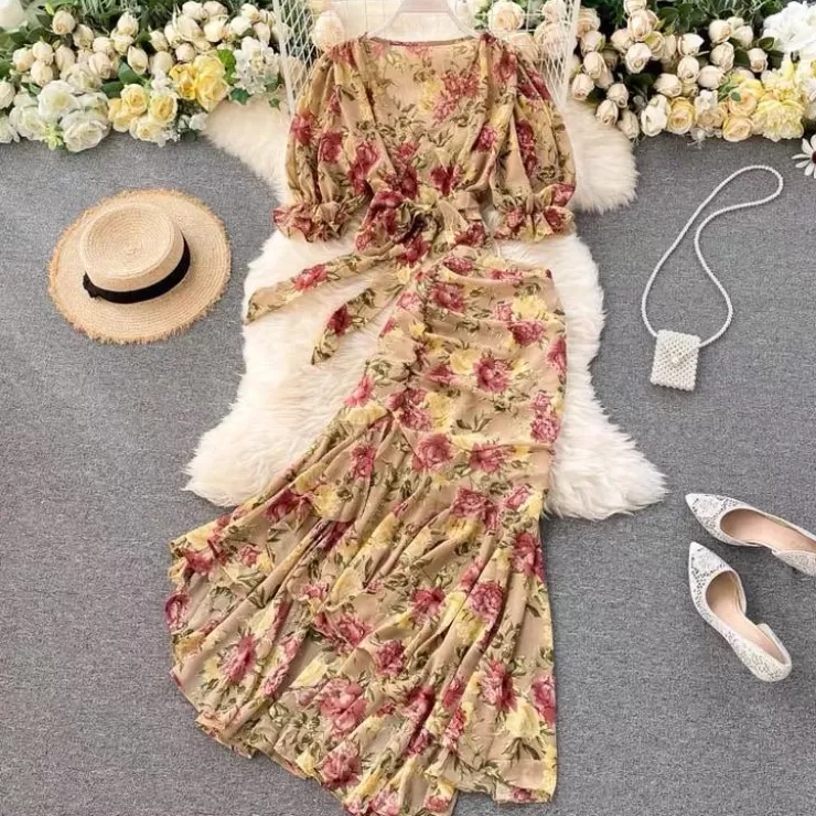 Co-Ords | Summer Co-Ords^Alamode By Akanksha Troy Floral Coord Set