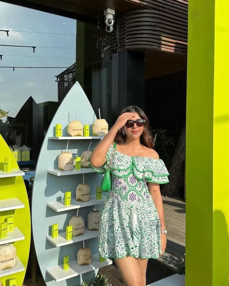 Summer Dresses | Yellow Dresses^Alamode By Akanksha Venice Luxe Summer Dress In Green