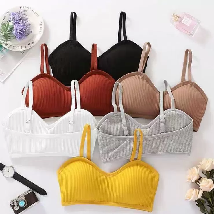 Bralettes^Alamode By Akanksha Vinyl Bralettes (Removable Pads)