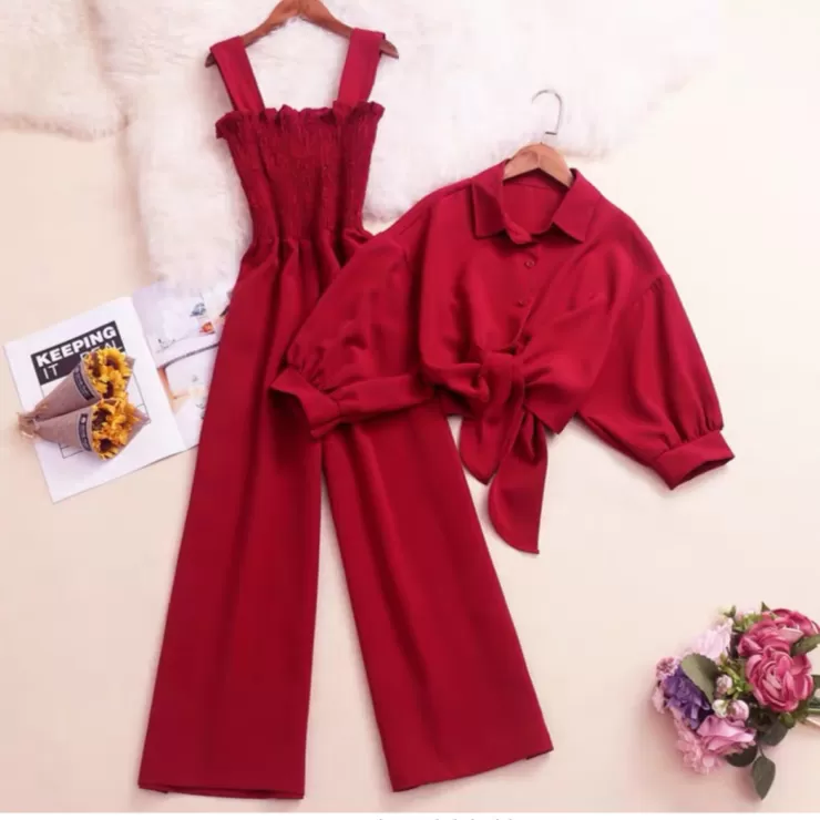 Jumpsuits^Alamode By Akanksha Whitney Jumpsuit And Cape