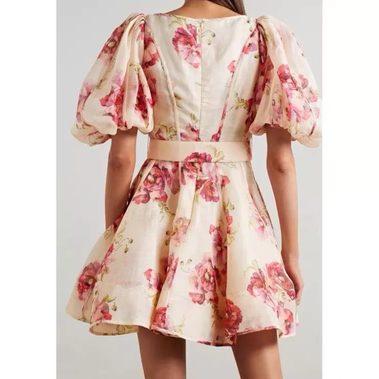 Mini Dresses | Skater Dresses^Alamode By Akanksha Zariah Luxe Belted Statement Dress