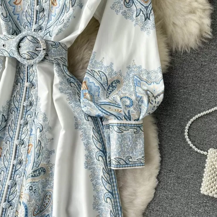 Maxi Dresses | Midi Dresses^Alamode By Akanksha Zeo Modest Vintage Statement Maxi Dress