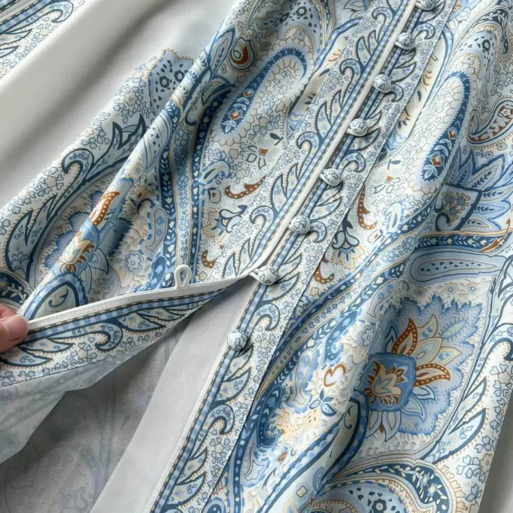 Maxi Dresses | Midi Dresses^Alamode By Akanksha Zeo Modest Vintage Statement Maxi Dress